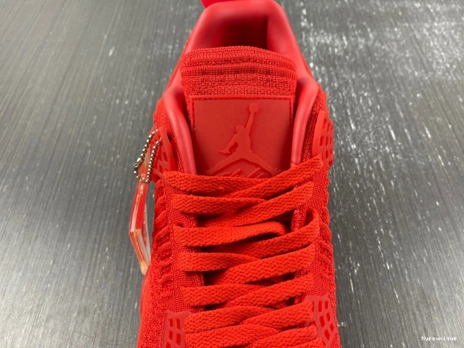 HYPE Red AQ3559-600 Jordan Retro 4 Flyknit 0819